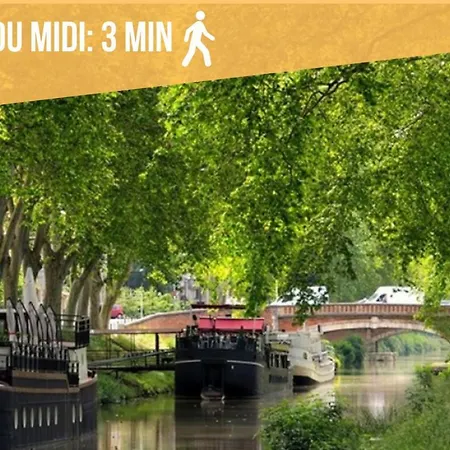 Maison La Provencale 6 Pers - Free Parking - Climatisation - Metro Toulouse