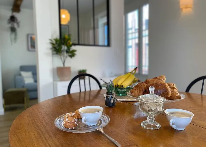 Maison La Provencale 6 Pers - Free Parking - Climatisation - Metro Апартаменты