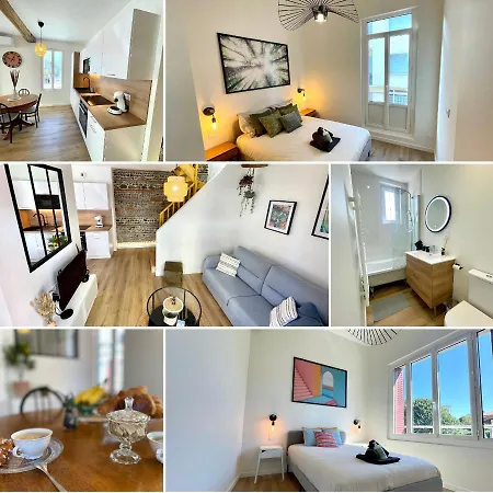 Maison La Provencale 6 Pers - Free Parking - Climatisation - Metro Tolosa